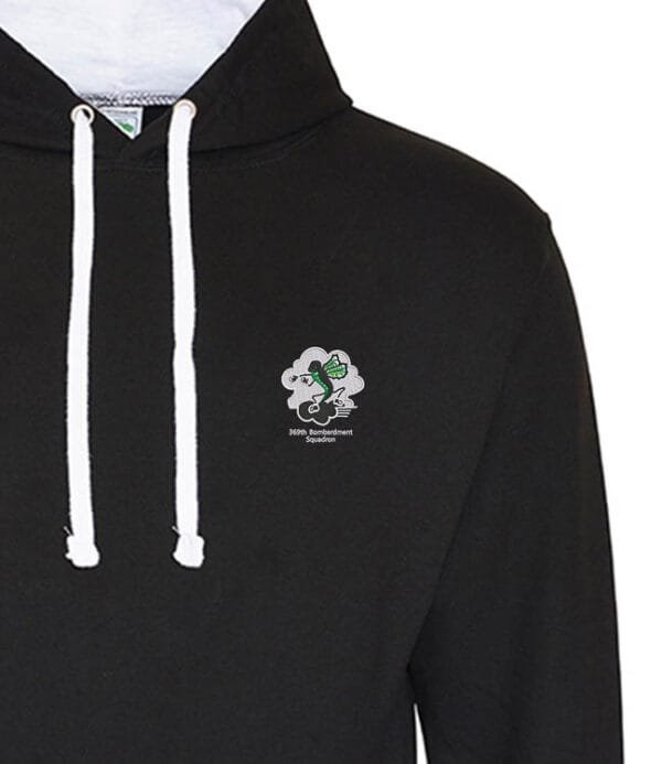 Black and White hoodie 369 Clothing Patch v12