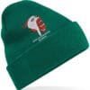 Bottle Green Cuffed Beanie 367 Clothing v8