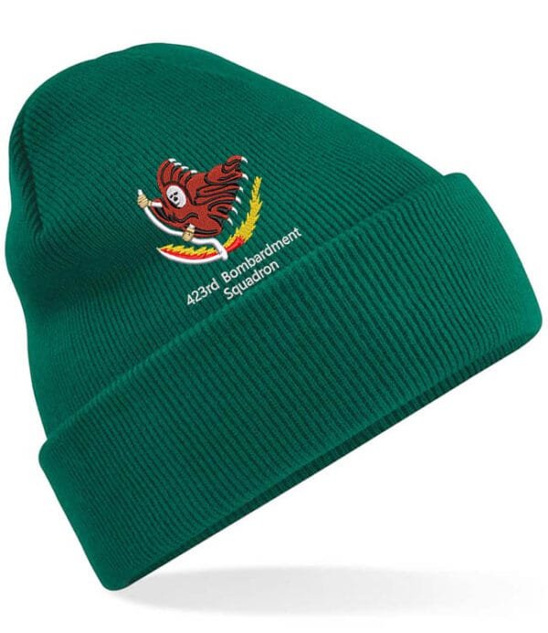 Bottle Green Cuffed Beanie 423 Clothing v10 60