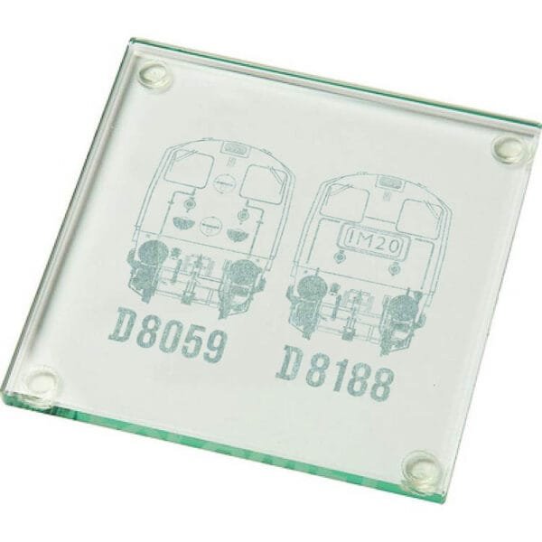 Class 20 fronts Glass Coaster