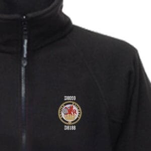 Class 20 Lion and Wheel Black Fleece