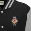 Class 20 Lion and Wheel black heather Varsity Jacket