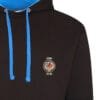 Class 20 Lion and Wheel black royal blue Hoodie