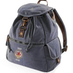 Class 20 Lion and Wheel Blue Rucksack