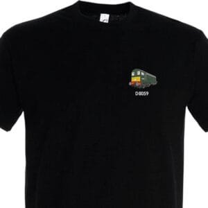 D8059 Black T-Shirt