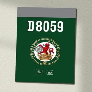 D8059 Green Special Wall Sign