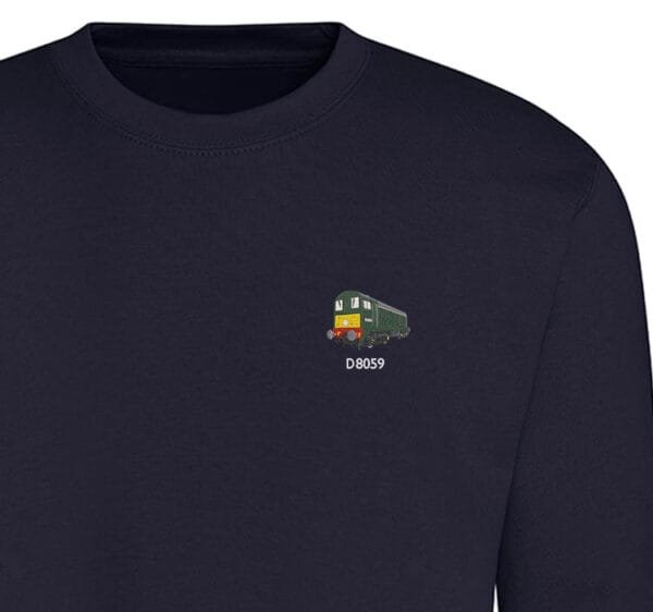 D8059 Navy Sweatshirt