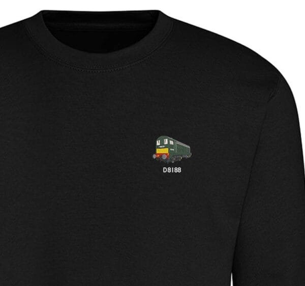 D8188 Black Sweatshirt