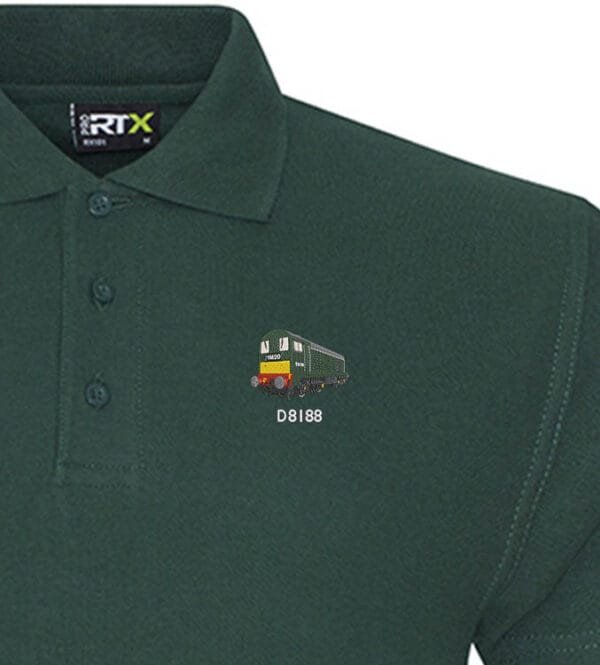 D8188 Bottle Green polo