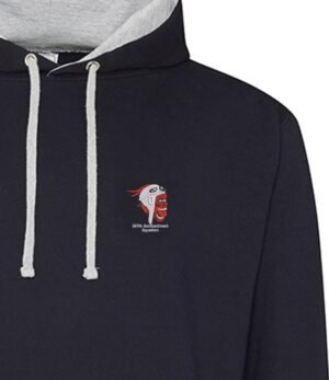 Navy and heather hoodie 367 Clothing v8