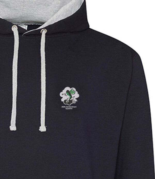 Navy and heather hoodie 369 Clothing Patch v12