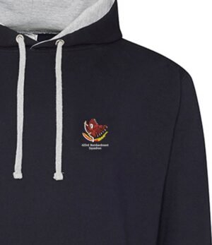 Navy and heather hoodie 423 Clothing v10 60