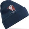 Navy Blue Cuffed Beanie 367 Clothing v8