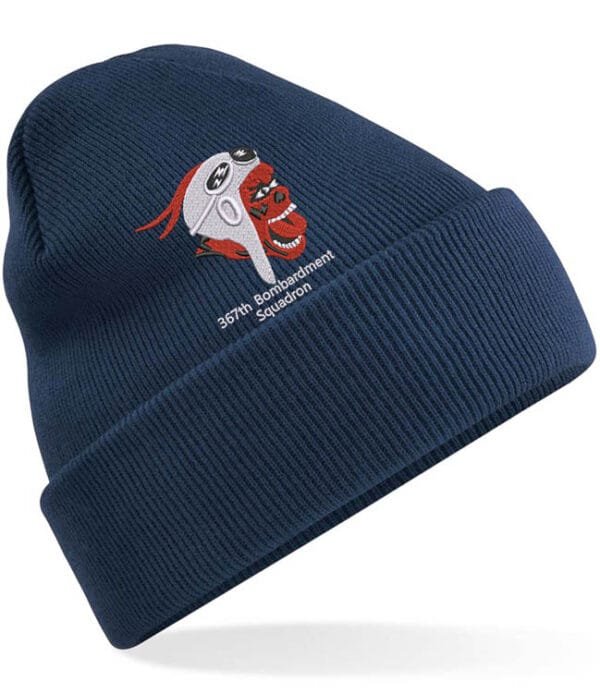 Navy Blue Cuffed Beanie 367 Clothing v8