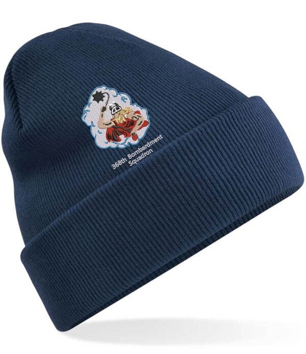Navy Blue Cuffed Beanie 368 Clothing v8