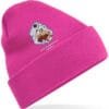 Pink Cuffed Beanie 368 Clothing v8