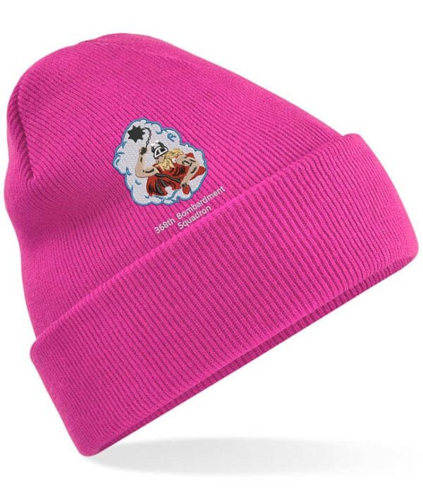 Pink Cuffed Beanie 368 Clothing v8