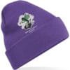 Purple Cuffed Beanie 369 Clothing Patch v12