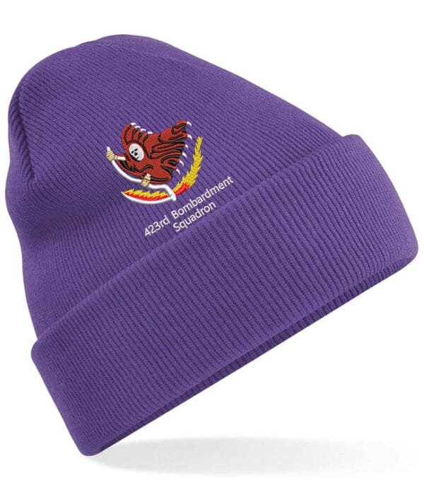 Purple Cuffed Beanie 423 Clothing v10 60