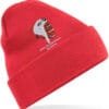 Red Cuffed Beanie 367 Clothing v8
