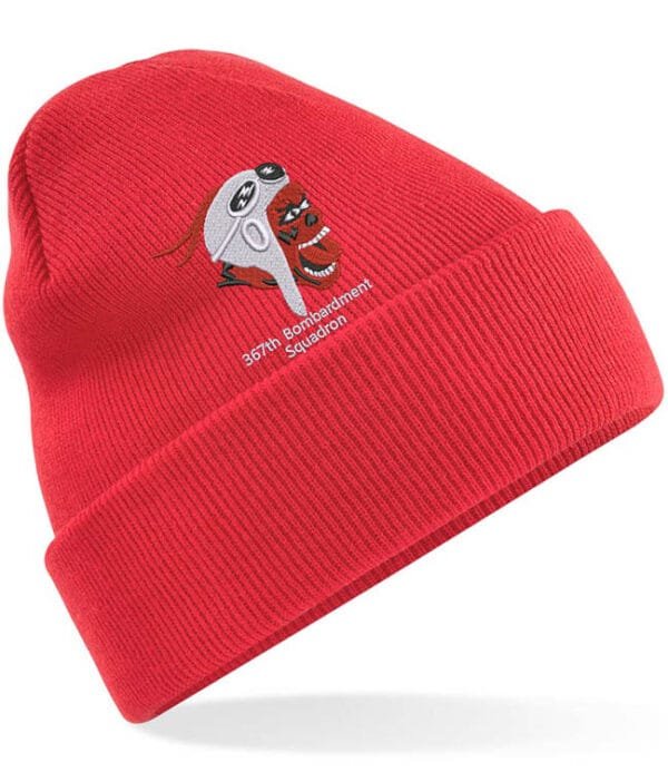 Red Cuffed Beanie 367 Clothing v8
