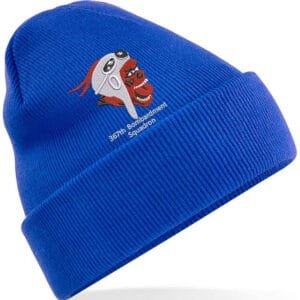Royal Blue Cuffed Beanie 367 Clothing v8