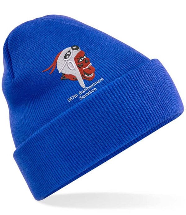 Royal Blue Cuffed Beanie 367 Clothing v8