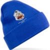 Royal Blue Cuffed Beanie 368 Clothing v8