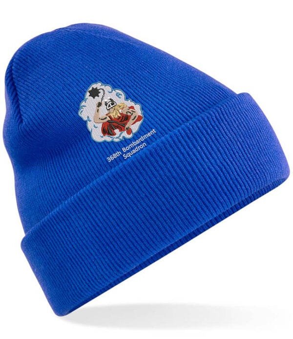 Royal Blue Cuffed Beanie 368 Clothing v8