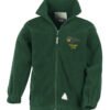 1125 Kids Forest Green Fleece