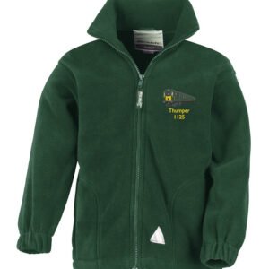 1125 Kids Forest Green Fleece