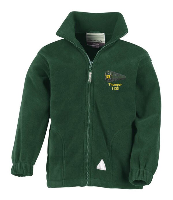 1125 Kids Forest Green Fleece
