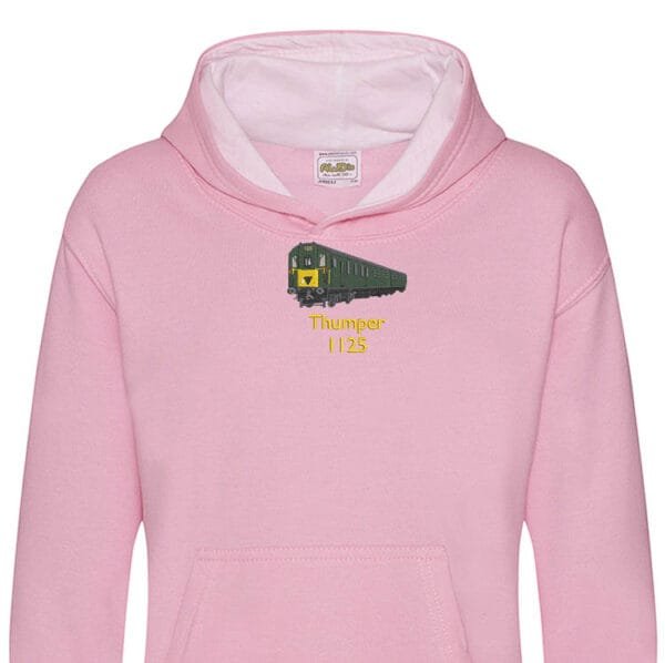 1125 Kids Pink Hoodie