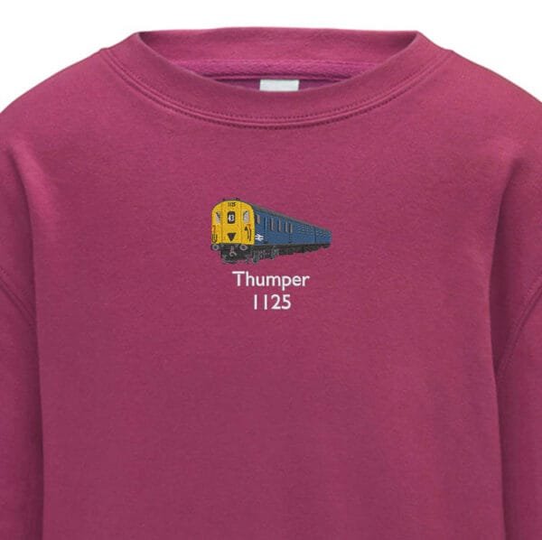 1125 Retro Kids Pink Sweatshirt