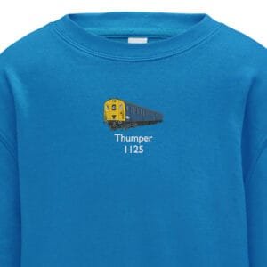 1125 Retro Kids Sapphire Blue Sweatshirt