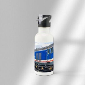 3133 - Durham Ceramic Mug 50027 2 White Water bottles with straw