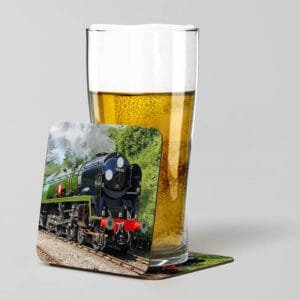 35005 Train Beer Coaster