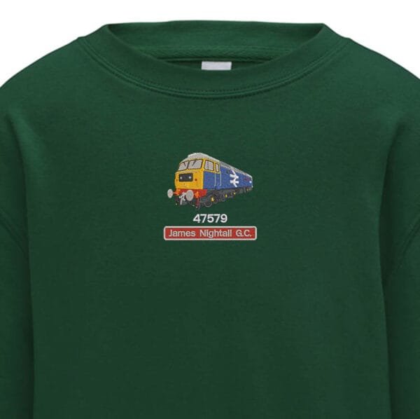 47579 Kids Bottle Green Sweatshirt