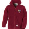50027 NSE Kids Burgundy Fleece