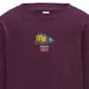 50027 retro Kids Burgundy Sweatshirt
