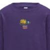 50027 retro Kids Purple Sweatshirt