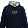 506 Kids Black Heather Hoodie
