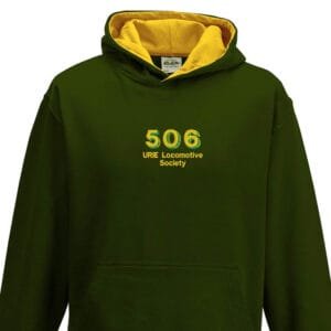506 Kids Green Gold Hoodie