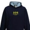 506 Kids Navy Sky Blue Hoodie