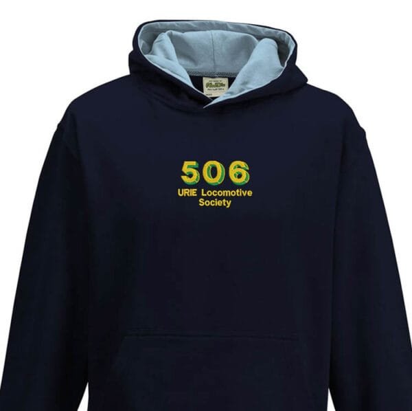 506 Kids Navy Sky Blue Hoodie