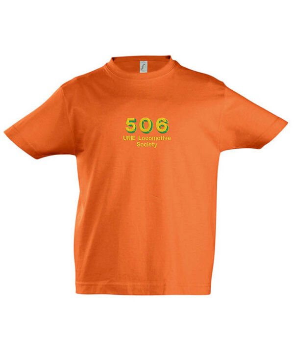 506 Kids Orange T-Shirt