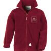 80150 Kids Burgundy Fleece