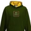 80150 Kids Green Gold Hoodie