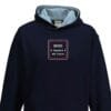 80150 Kids Navy Sky Blue Hoodie
