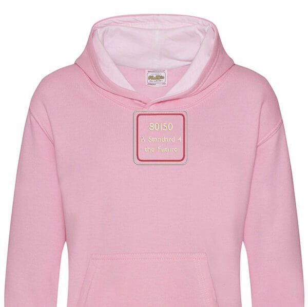 80150 Kids Pink Hoodie